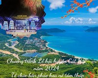 Tổ chức bắn pháo hoa nổ tầm thấp tại Chương trình Lễ hội huyện Cát Hải năm 2024 