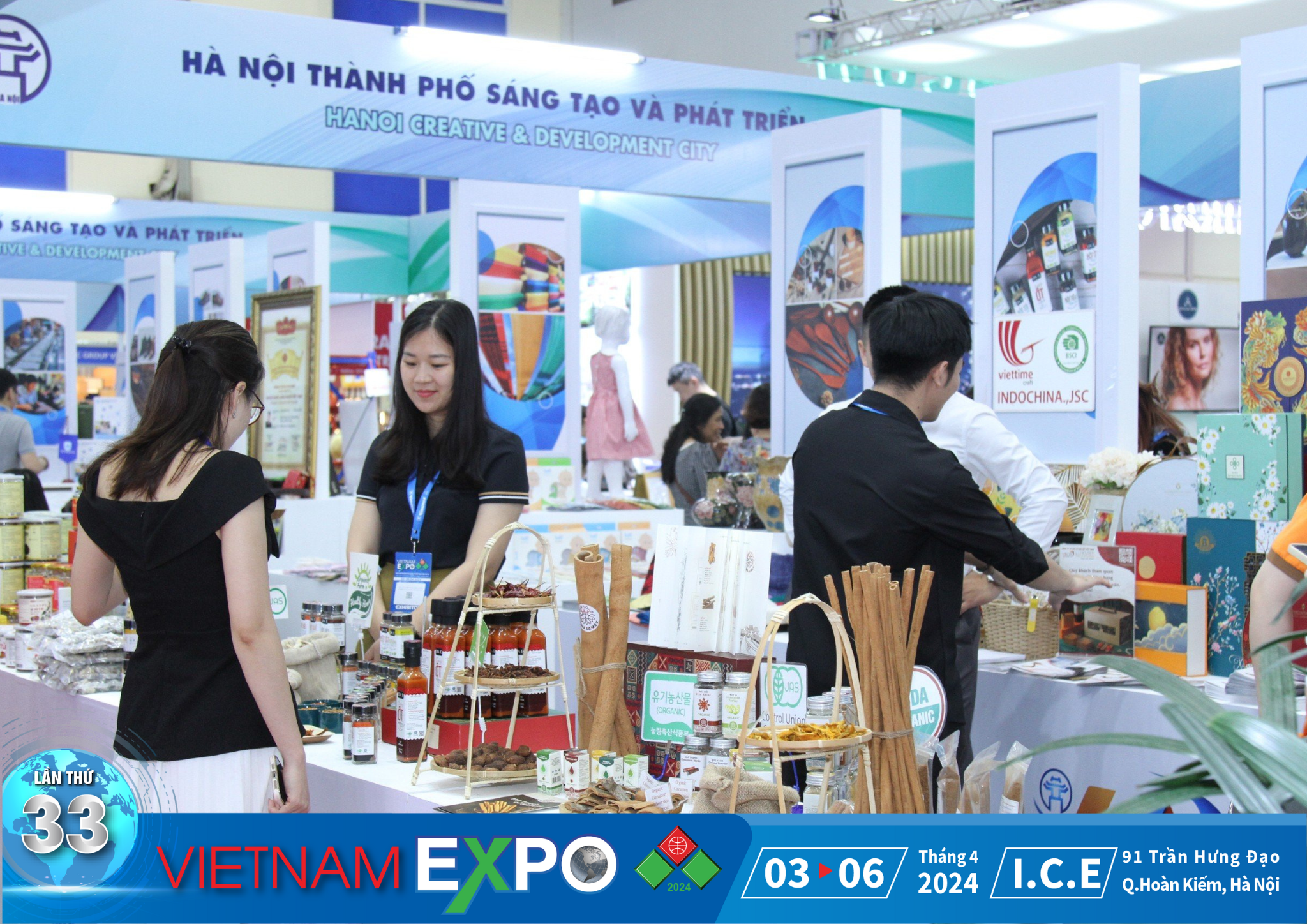 Hội chợ Thương mại Quốc tế Việt Nam lần thứ 33 VIETNAM EXPO 2024 - Sự kiện Xúc tiến thương mại uy tín tại Việt Nam