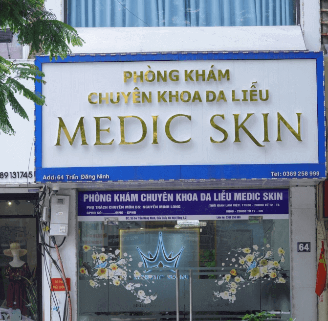 Mắc nhiều lỗi vi phạm, Phòng khám chuyên khoa Da liễu Medic Skin bị xử phạt