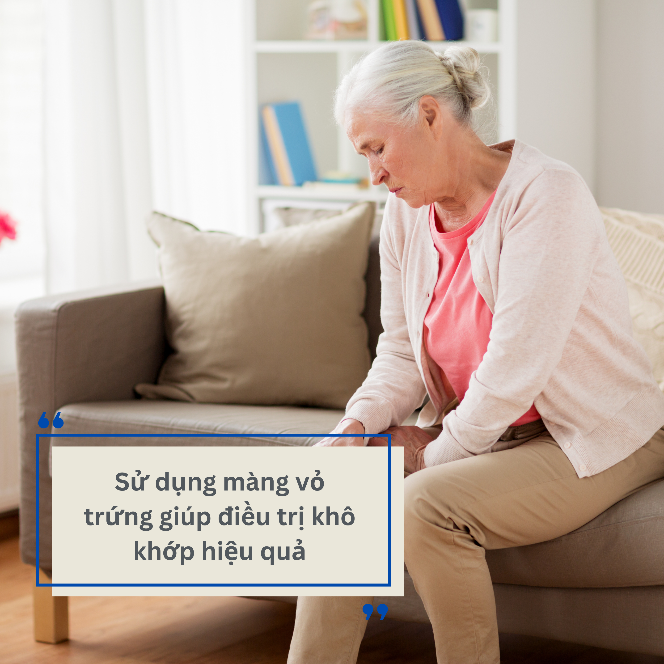 Các cách điều trị khô khớp và giải pháp từ CốtWells