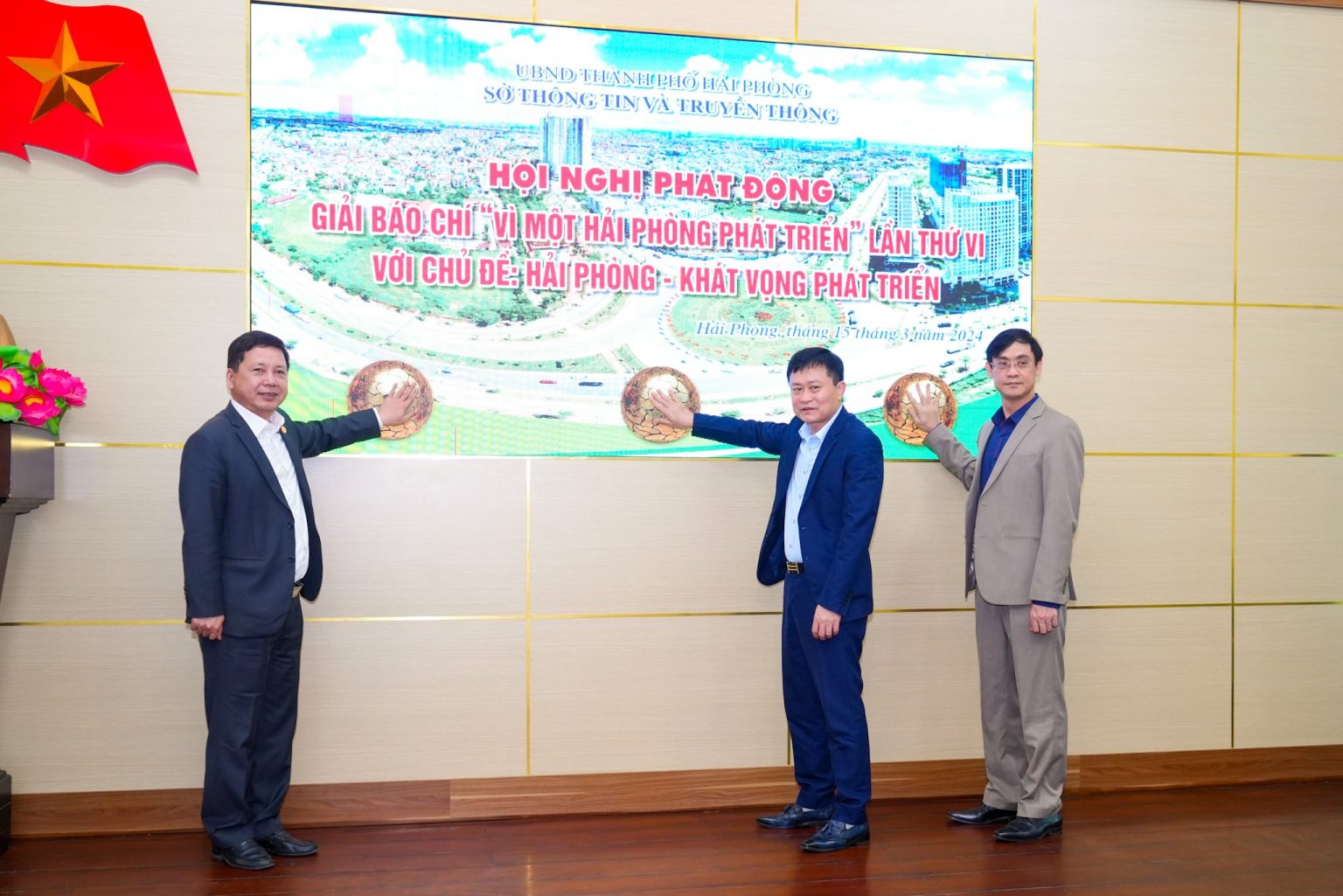 Phát động giải báo chí “Vì một Hải Phòng phát triển” lần thứ VI 