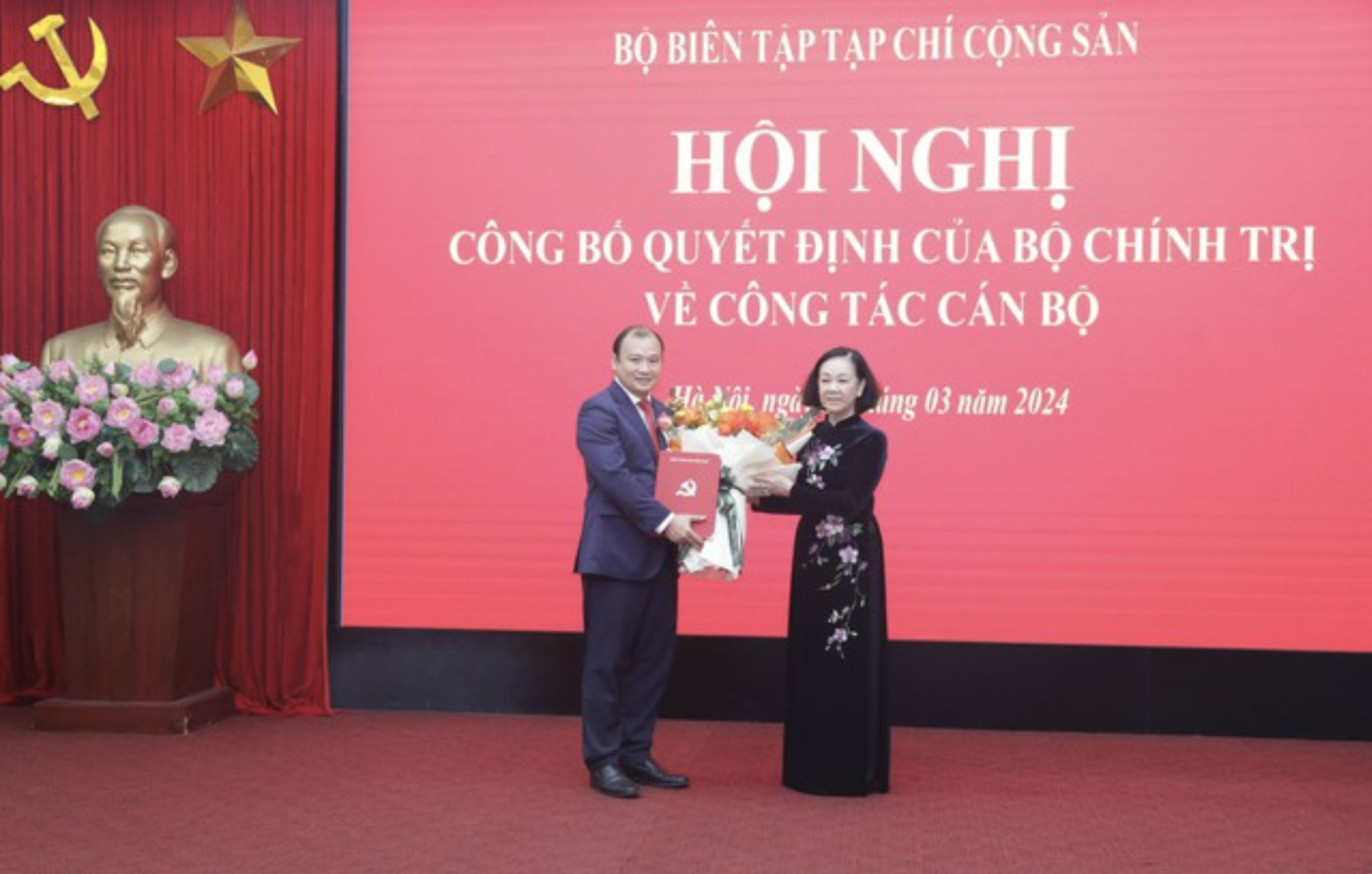 Ông Lê Hải Bình giữ chức Tổng Biên tập Tạp chí Cộng sản