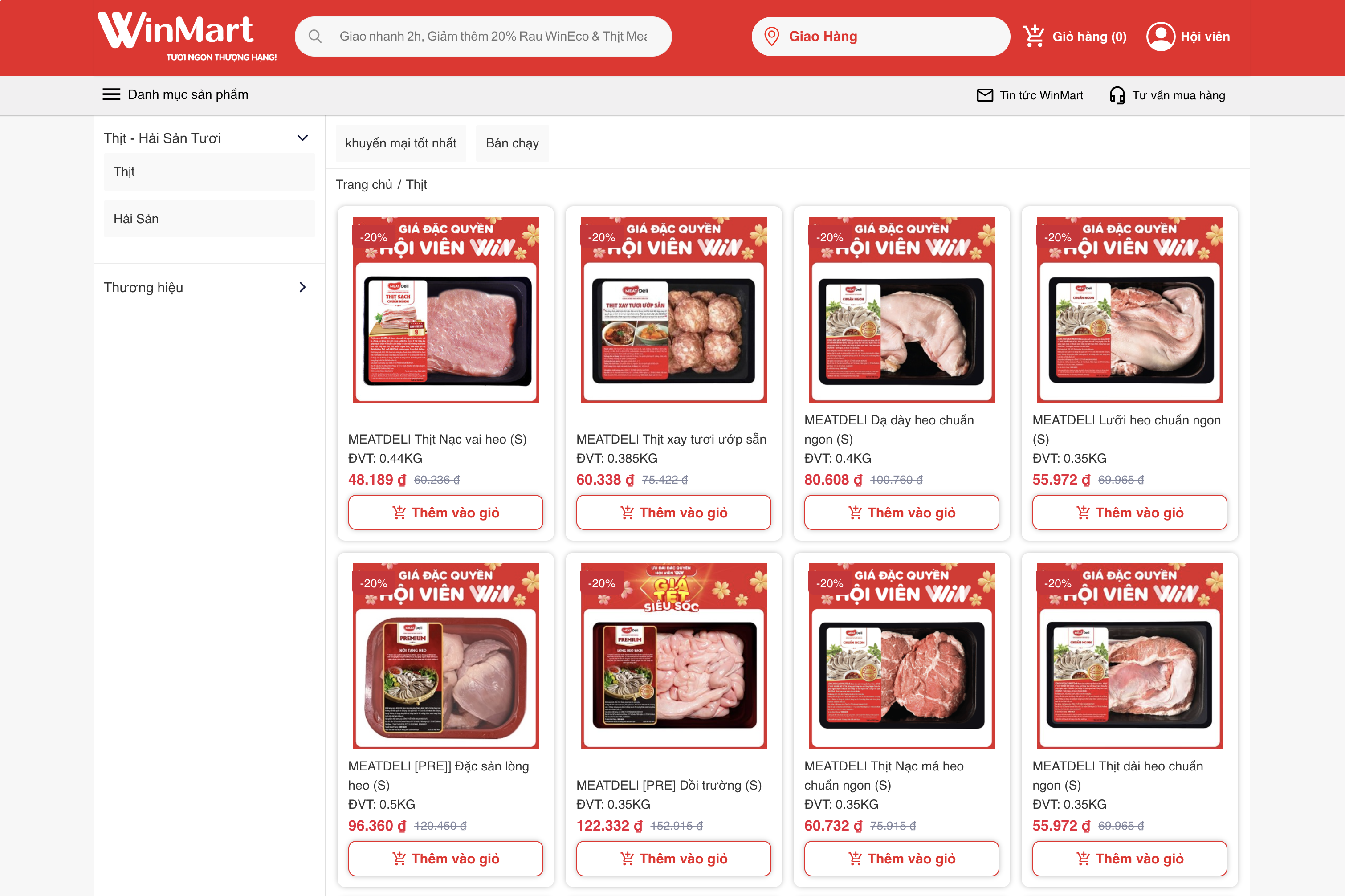 Giá thịt heo hôm nay 263 Thị trường ổn định