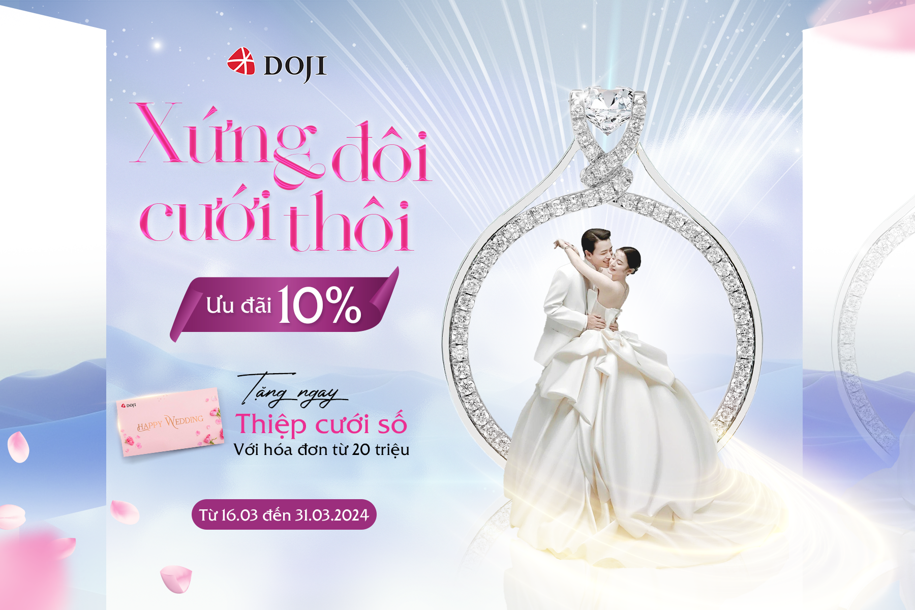 Chọn nhẫn cưới như cặp đôi trong phim Chúng ta của 8 năm sau