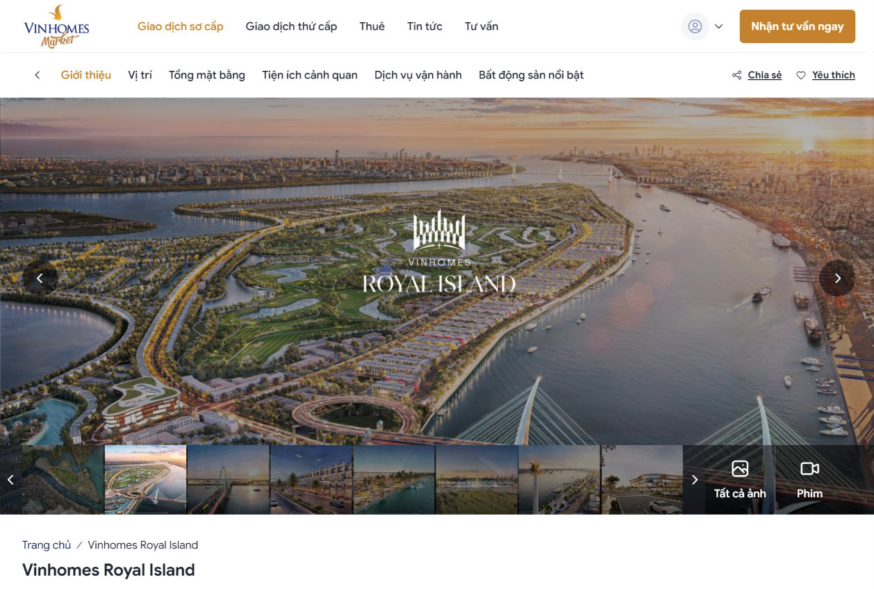 “Tâm chấn” Vinhomes Royal Island khuynh đảo thị trường