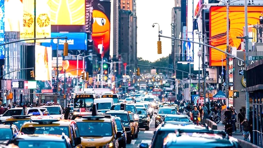 New York - Thành phố đầu tiên của Hoa Kỳ thực hiện kế hoạch tính phí tắc đường