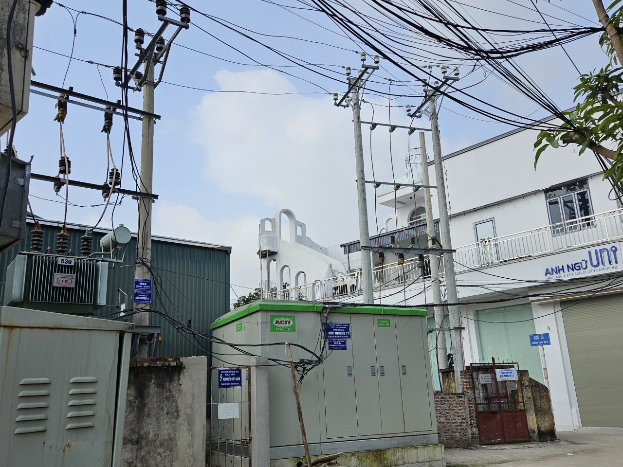 Vì sao Điện lực Hoài Đức xin miễn trách nhiệm đối với Trạm biến áp Đức Thượng 17