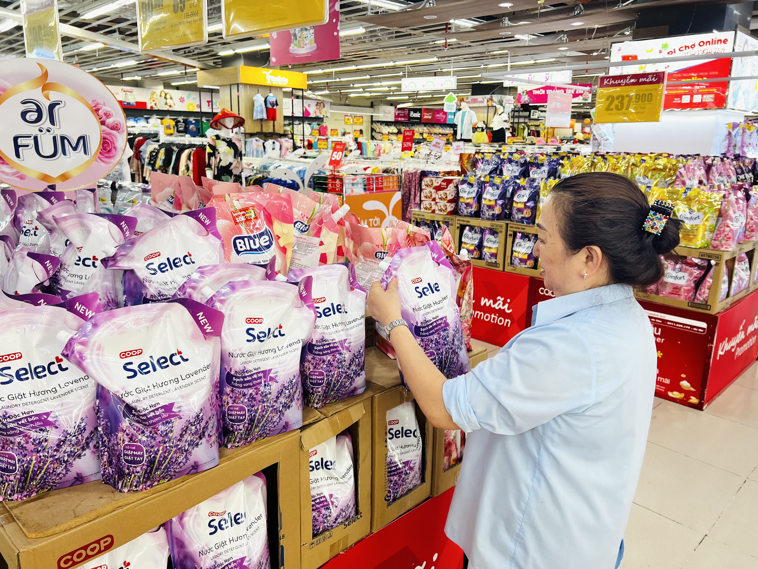 Saigon Co.op triển khai chương trình “Lễ hội giặt xả - Mua nhiều giảm nhiều” tại hệ thống 800 điểm bán toàn quốc