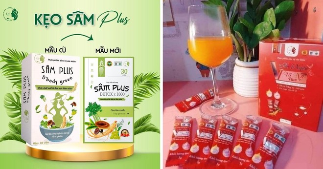 Sản phẩm Sâm Plus S’body Green, Vạn Xuân Tố Nữ Plus vi phạm quy định về quảng cáo
