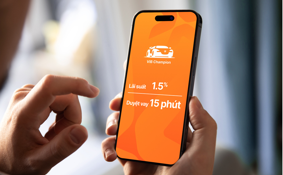 Vay VIB mua ô tô Huyndai lãi suất 1,5%năm, duyệt vay siêu tốc trong 15 phút