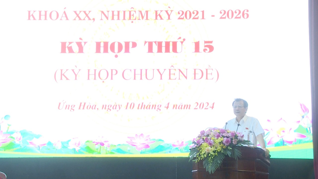 Huyện ứng Hoà Tán thành chủ trương sắp xếp đơn vi hành chính cấp xã giai đoạn 2023 - 2025