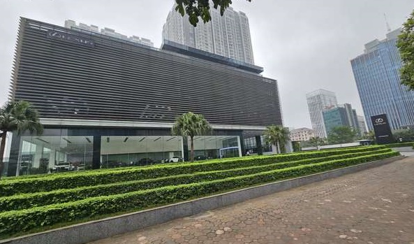 Hà Nội sẽ bán đấu giá ô đất đang xây tòa nhà 6 tầng Lexus Thăng Long, đối diện Landmark 72
