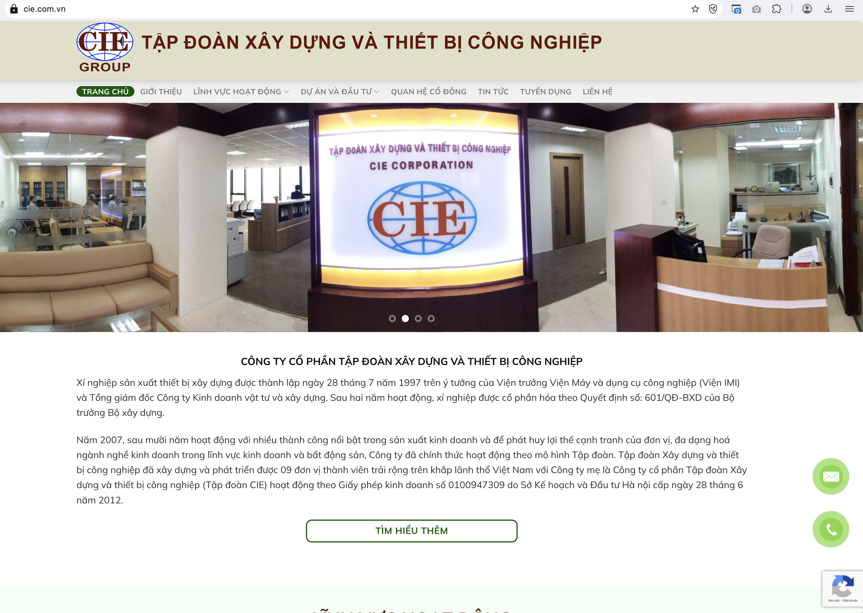 Vi phạm công bố thông tin, Tập đoàn Xây dựng và Thiết bị Công nghiệp bị xử phạt