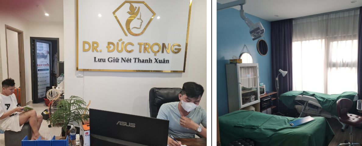 TPHCM Phát hiện phòng khám chui” treo biển hiệu “Dr Đức Trọng” 