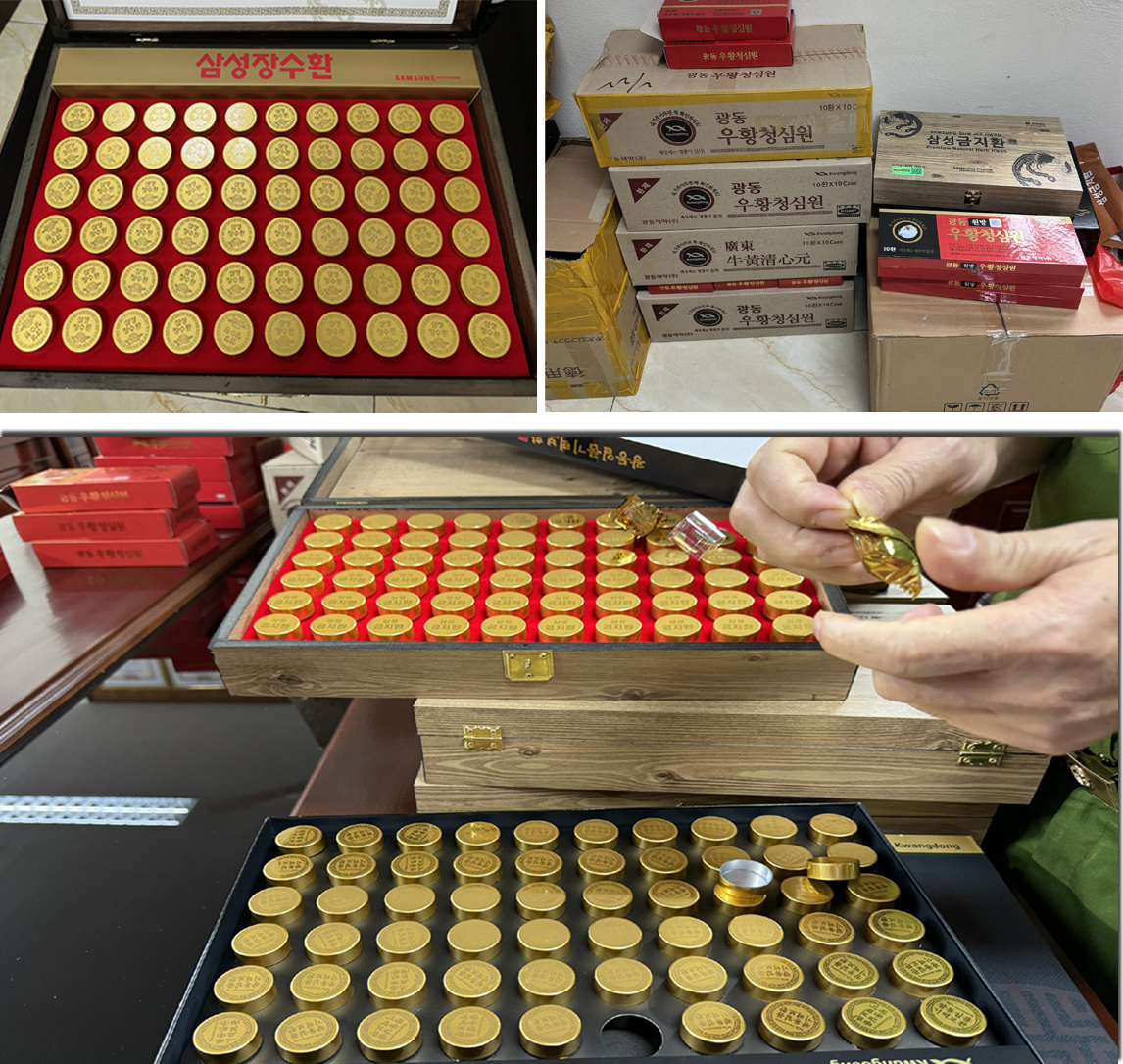 Thanh Hoá Triệt phá đường dây sản xuất, buôn bán thực phẩm bảo vệ sức khoẻ giả quy mô lớn