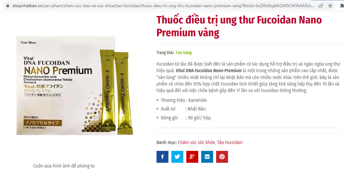 ‘Hoảng hồn’ với quảng cáo thực phẩm chức năng điều trị ung thư