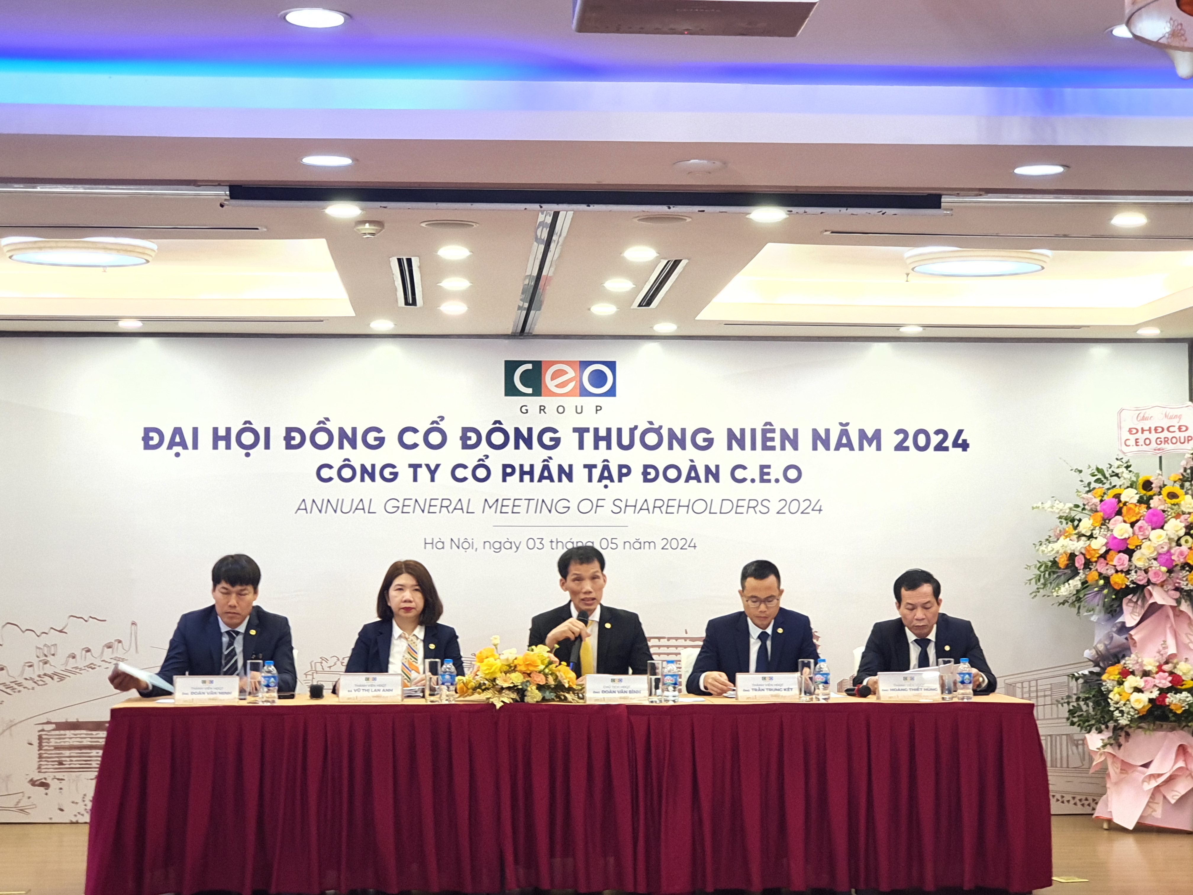 Tập đoàn CEO tổ chức thành công ĐHĐCĐ thường niên năm 2024