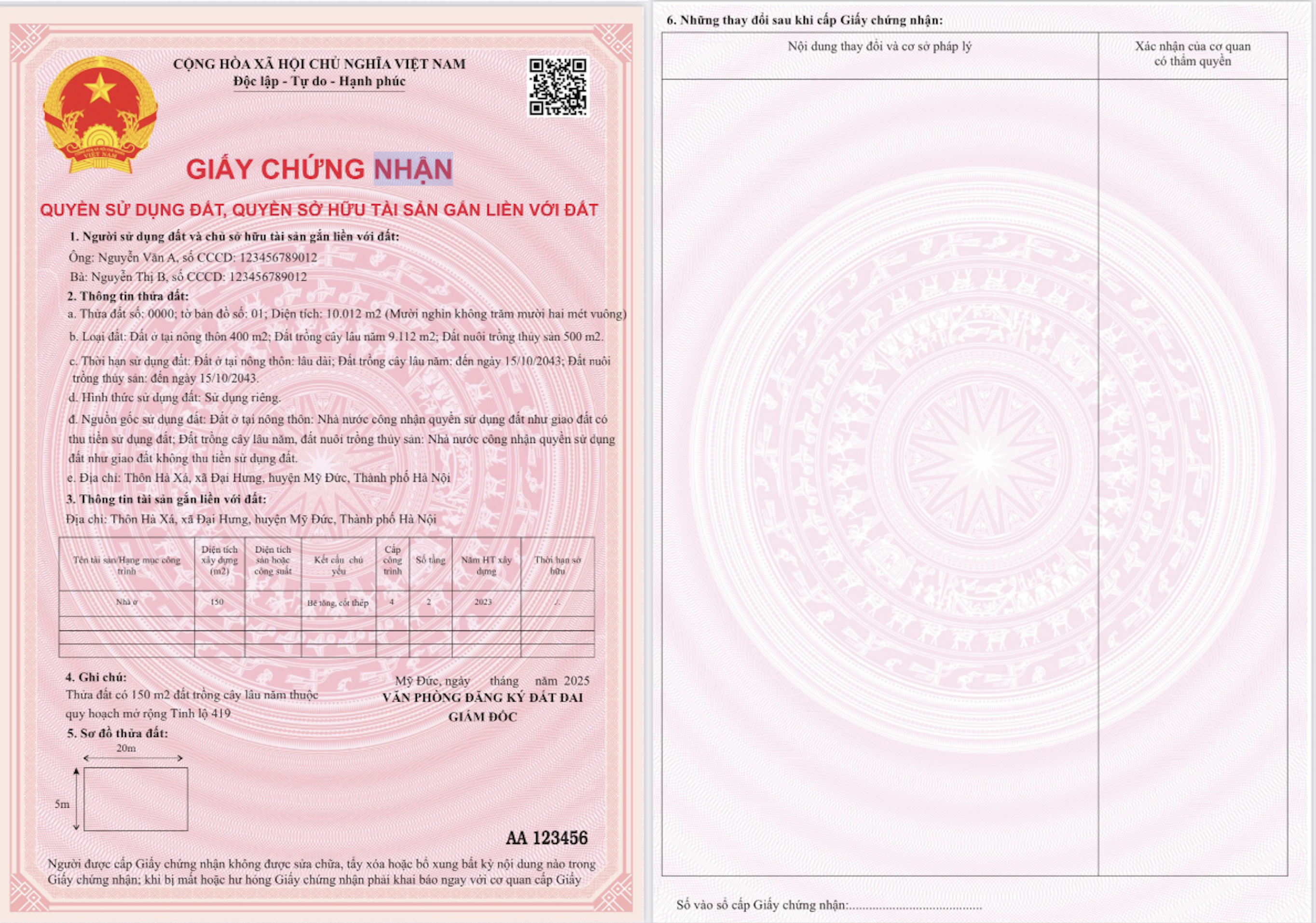 Bộ TNMT đề xuất mẫu Sổ hồng, Sổ đỏ mới