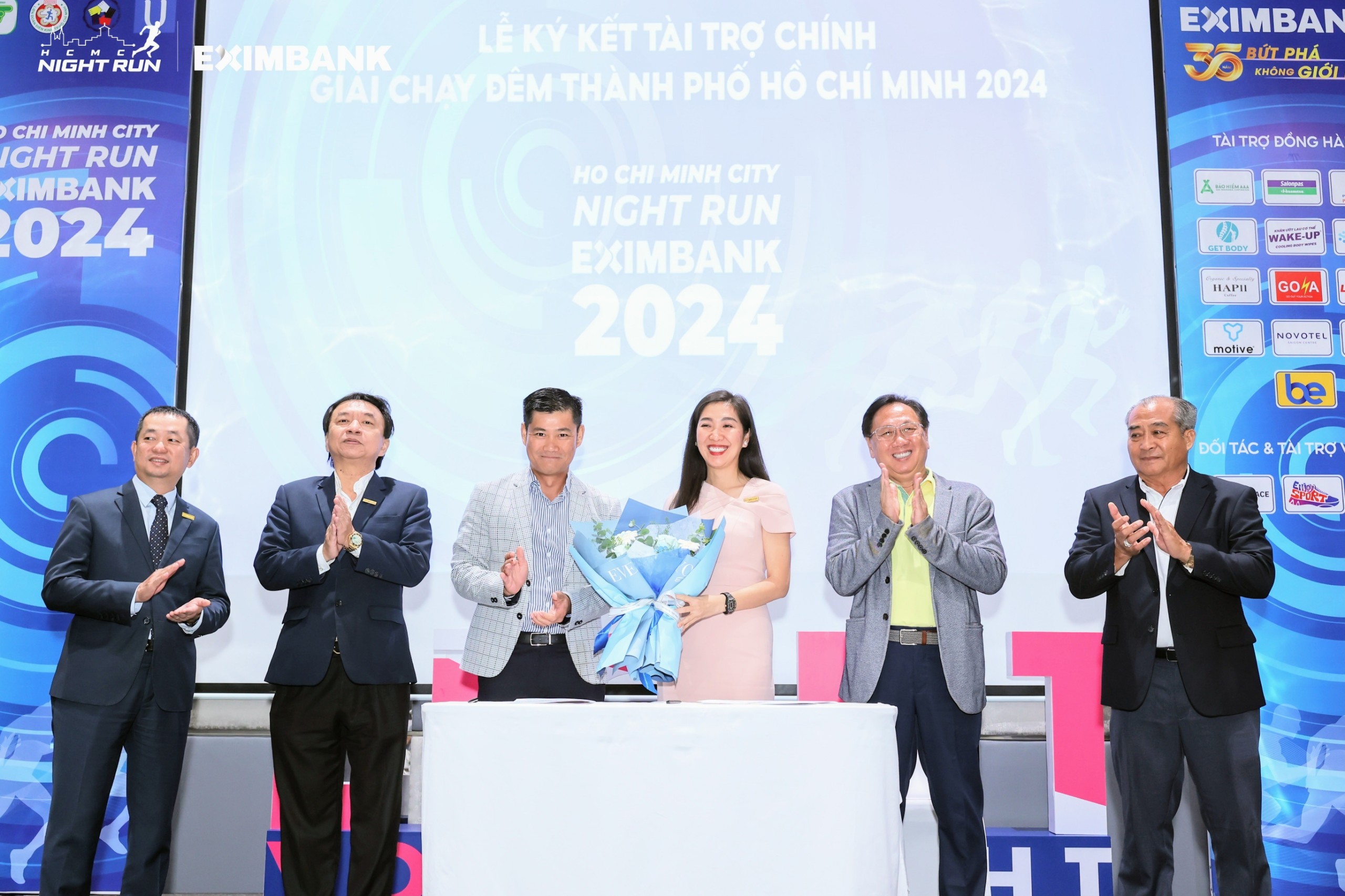 Eximbank là nhà tài trợ chính sự kiện “Ho Chi Minh City Night Run Eximbank 2024” 