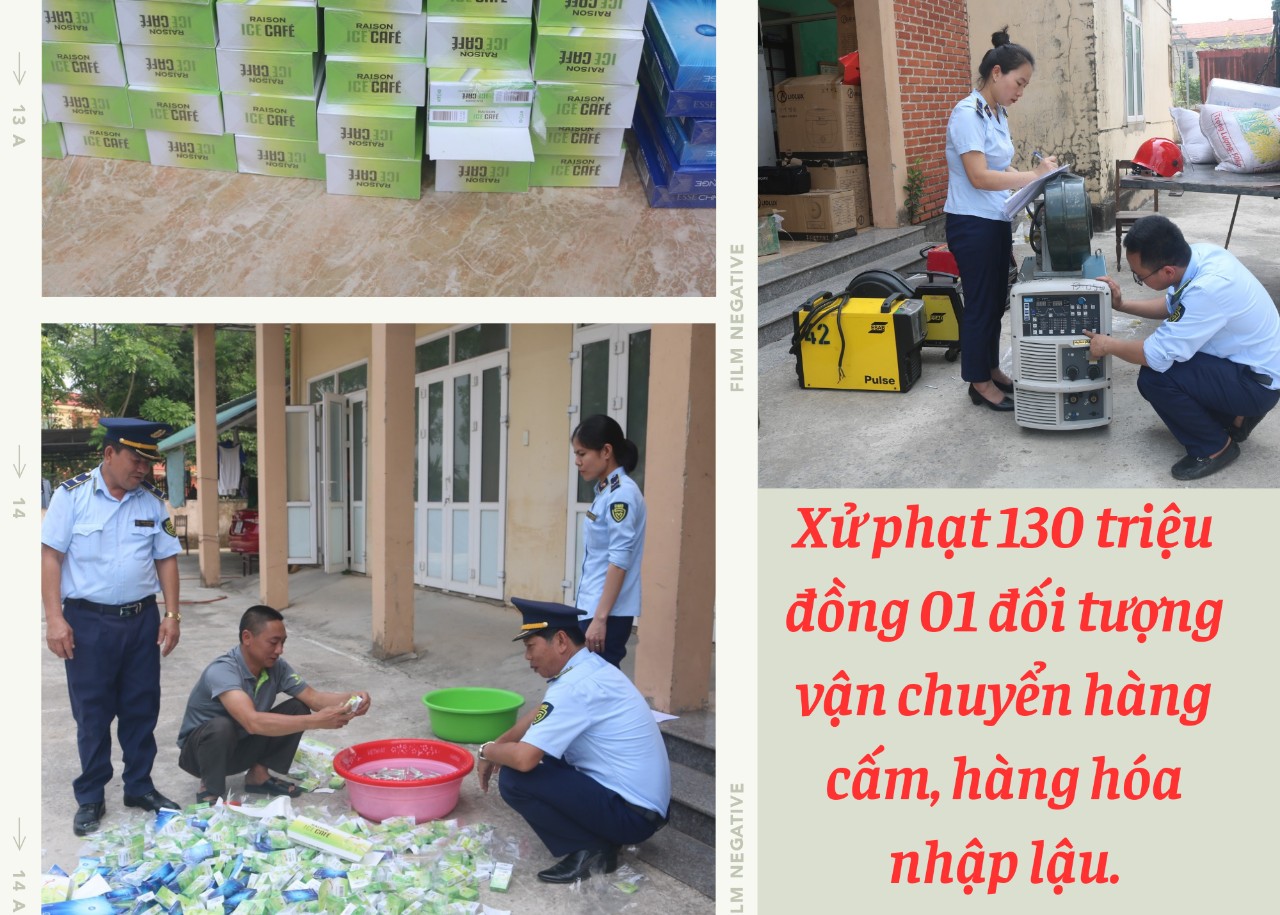 Quảng Bình Xử phạt 130 triệu đồng 01 đối tượng vận chuyển hàng cấm, hàng hóa nhập lậu 