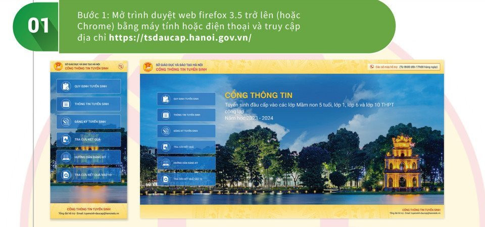 Học sinh đầu cấp Hà Nội được cấp mã ngành trước 315