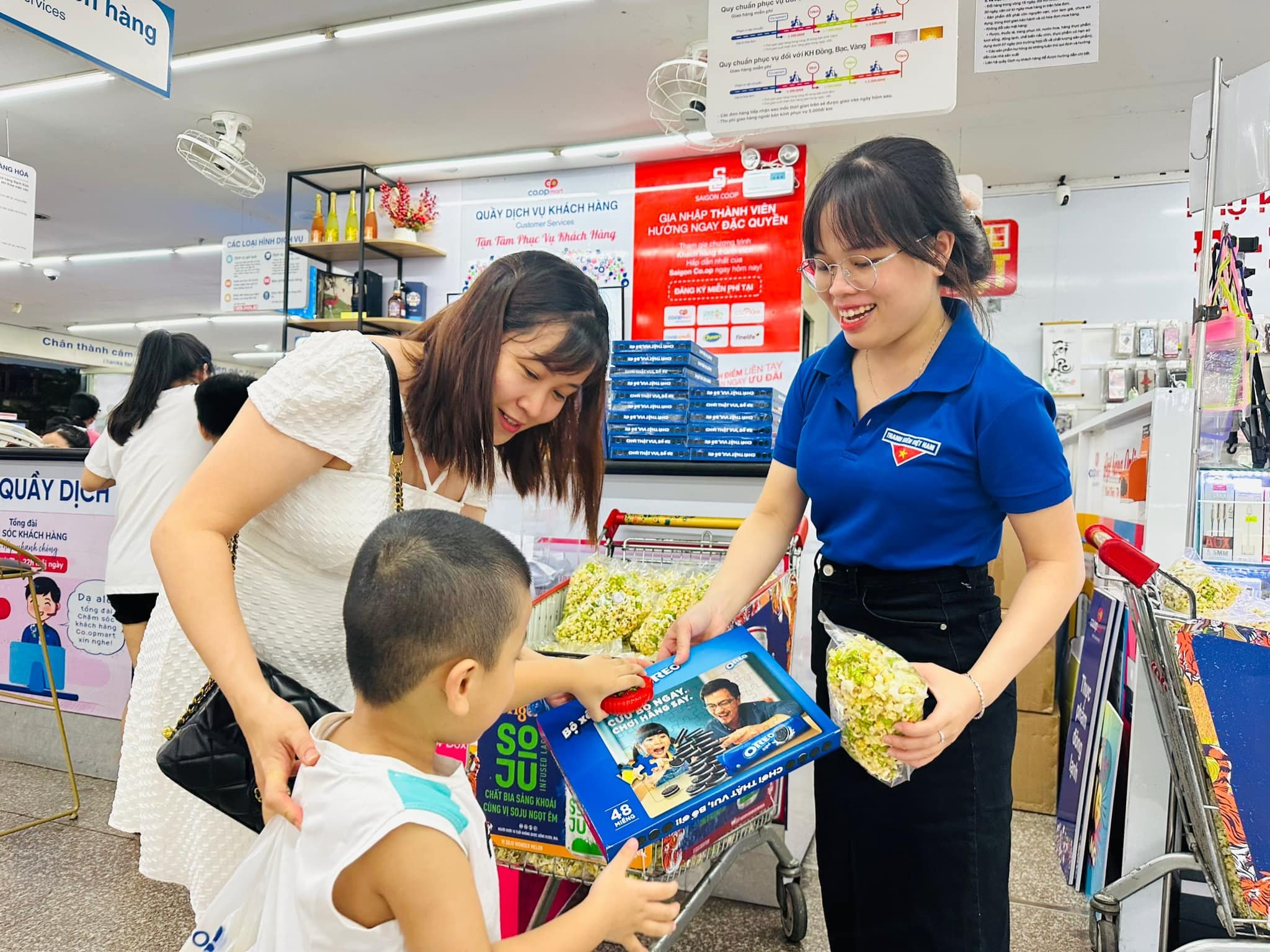 Co.opmart, Co.opxtra đón tết thiếu nhi, khuyến mãi chào hè