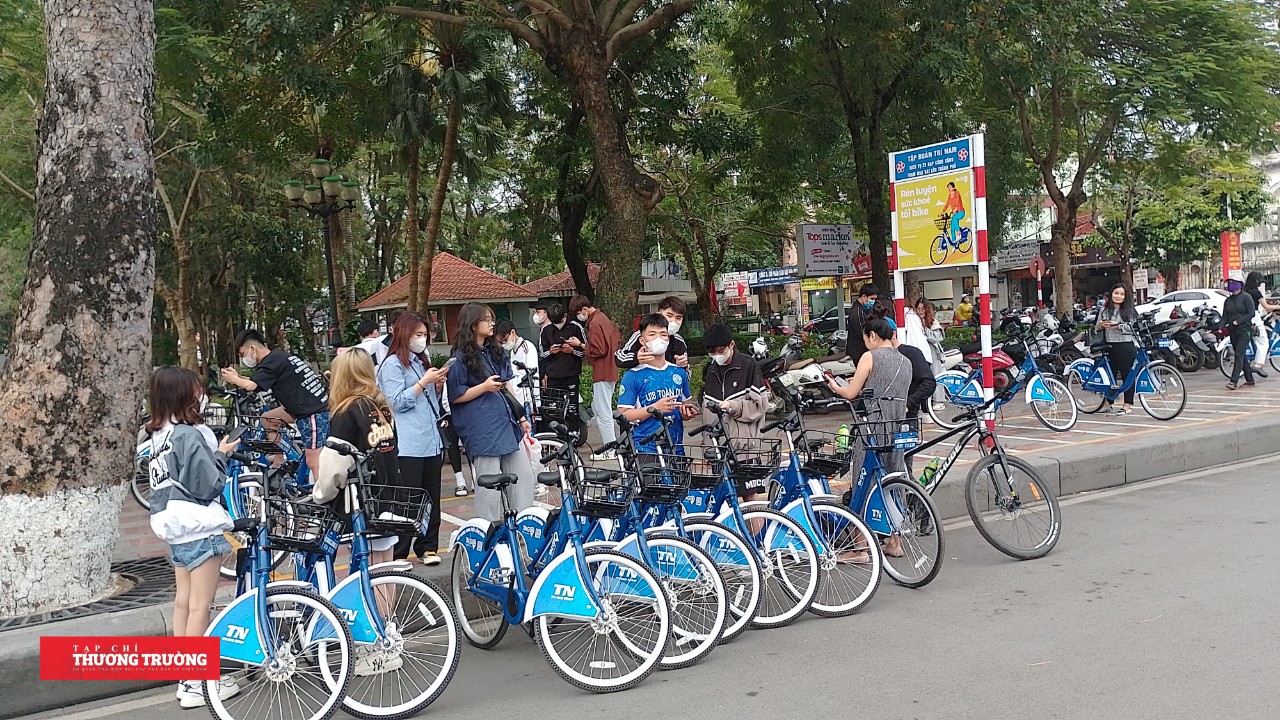 Hải Phòng Tiếp tục thực hiện thí điểm Dự án dịch vụ xe đạp công nghệ công cộng TNGo
