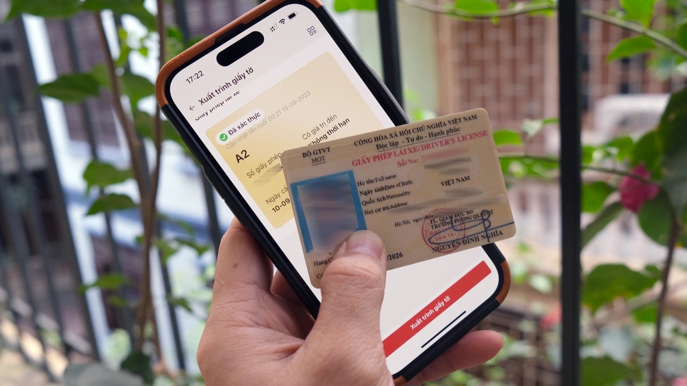 Cách xuất trình giấy phép lái xe trên VNeID từ thời điểm ngày 162024