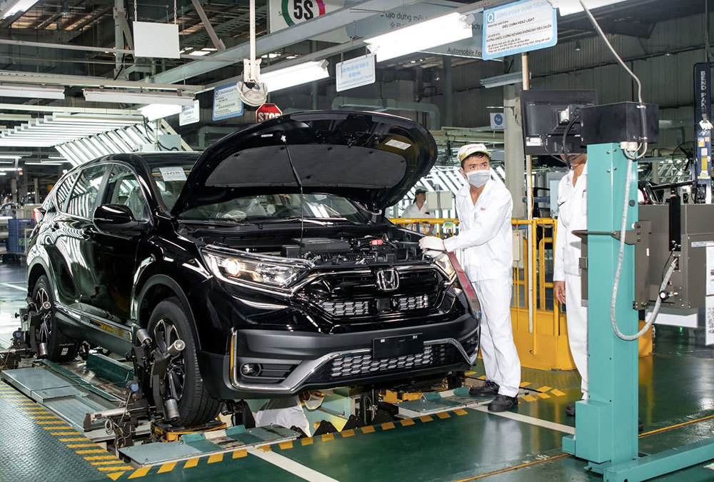 Ô tô sản xuất, lắp ráp trong nước được gia hạn thời gian nộp thuế tiêu thụ đặc biệt