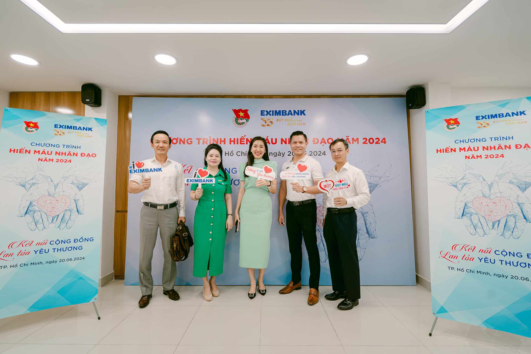 Eximbank tổ chức ngày hội hiến máu “kết nối cộng đồng, lan tỏa yêu thương”