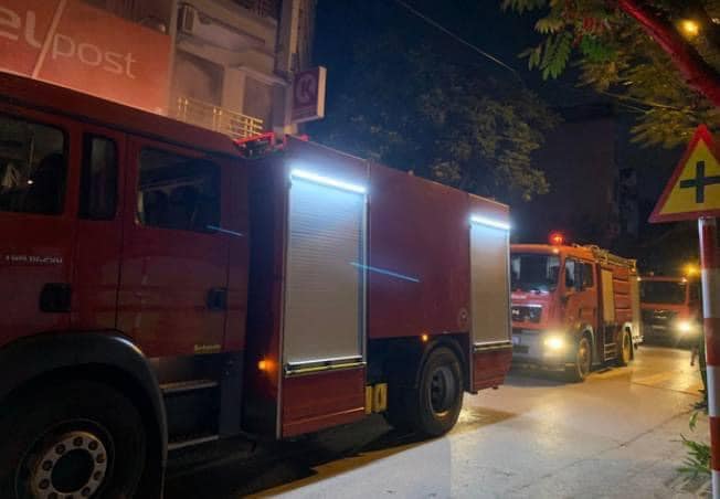 Cháy kho hàng của Viettel Post ở quận Bắc Từ Liêm