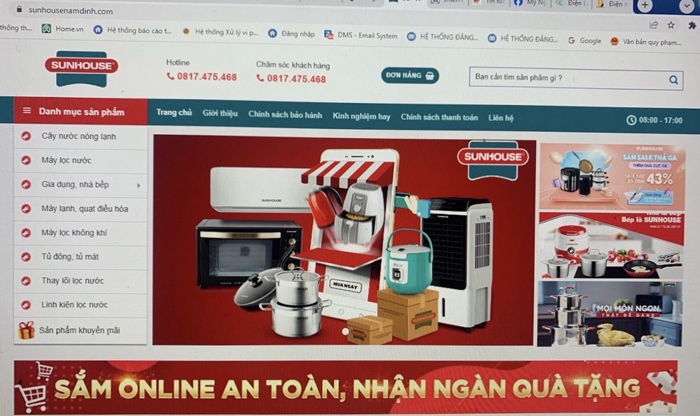 Xử lý nghiêm những trang thương mại điện tử vi phạm