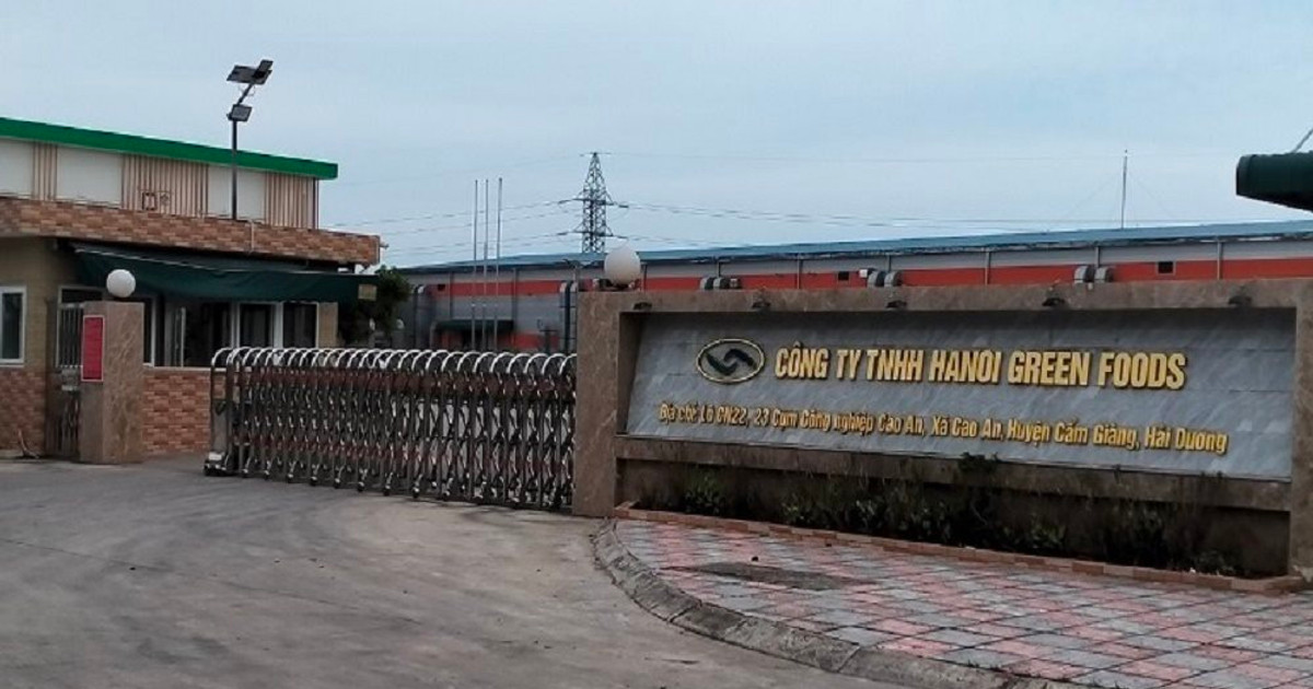 Tiếp tục vi phạm về môi trường, Công ty TNHH Hanoi Green Foods bị xử phạt nặng