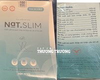 Giảm cân NaT.Slim do Boss Đoàn Việt Hương phân phối Mập mờ về nguồn gốc xuất xứ 