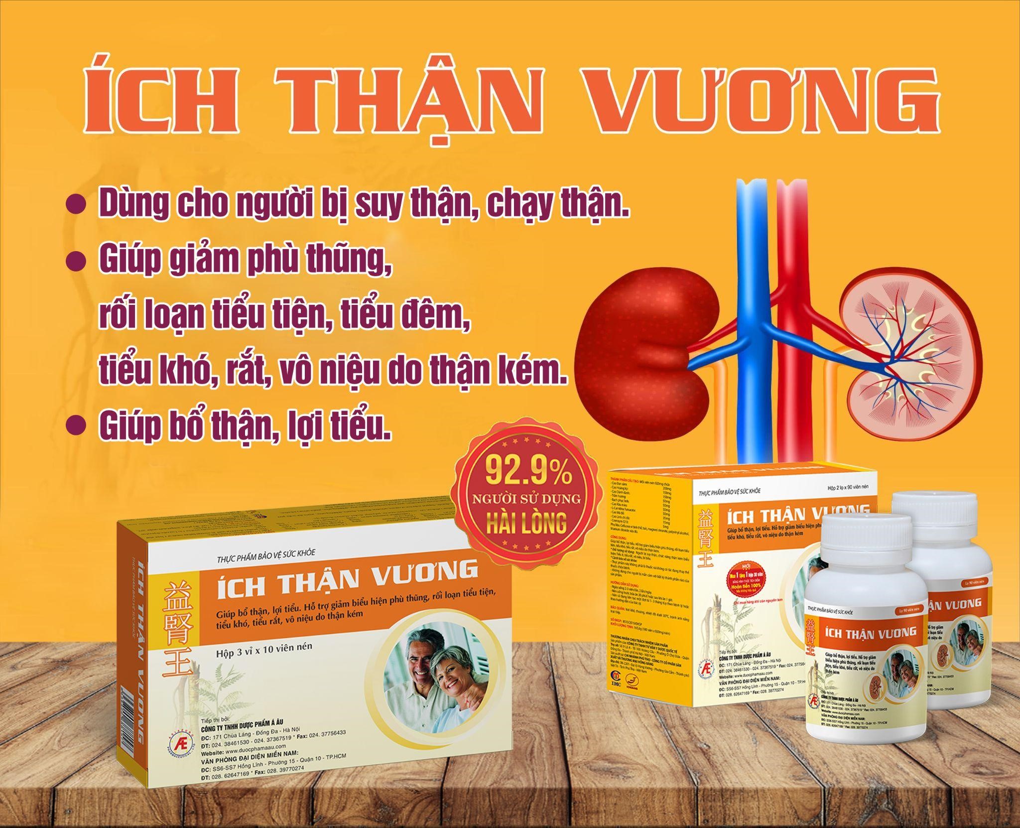 Suy thận giai đoạn cuối và giải pháp hỗ trợ đắc lực mang tên Ích Thận Vương