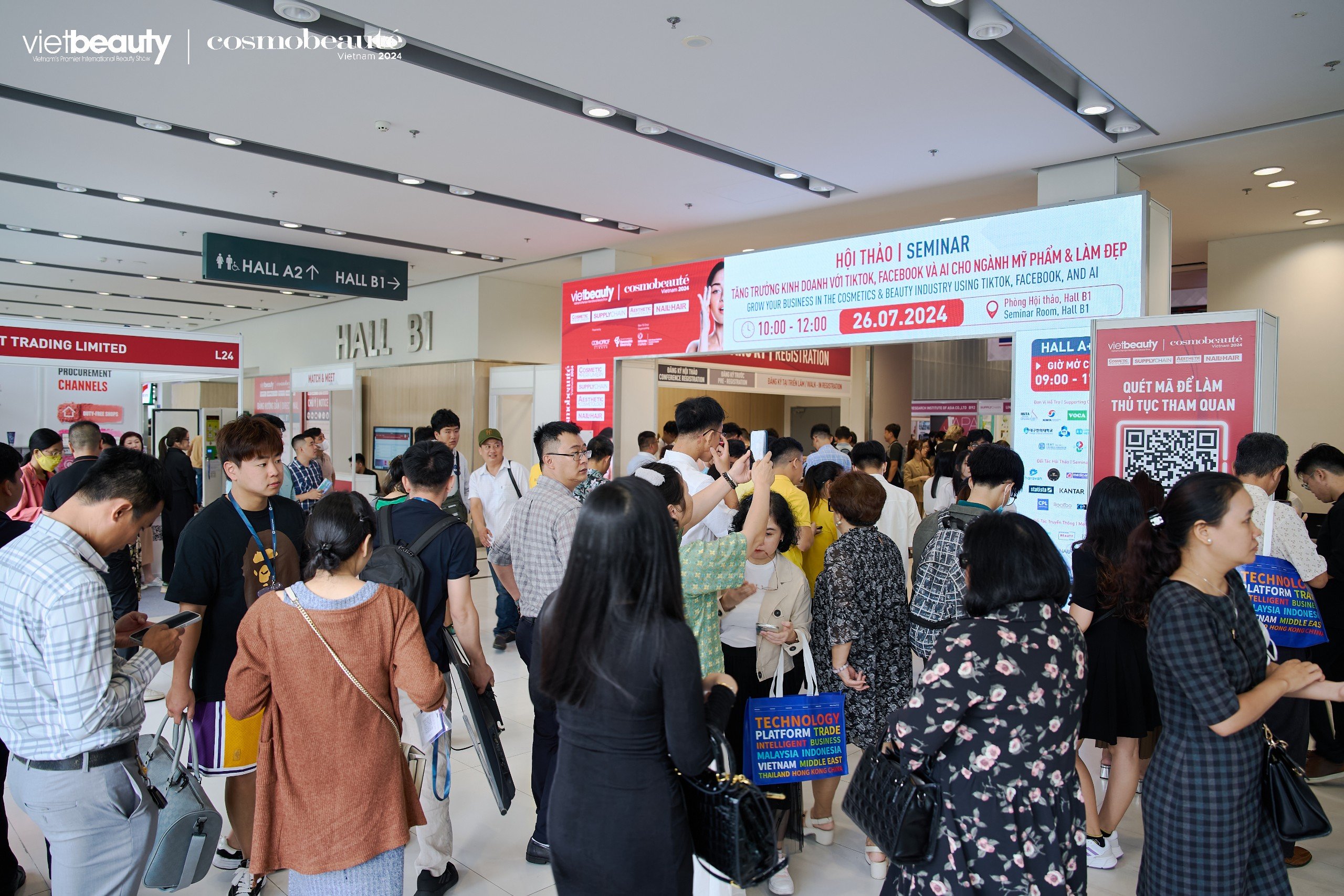 Hơn 2.000 thương hiệu uy tín trong ngành làm đẹp quy tụ tại Vietbeauty  Cosmobeauté Vietnam 2024