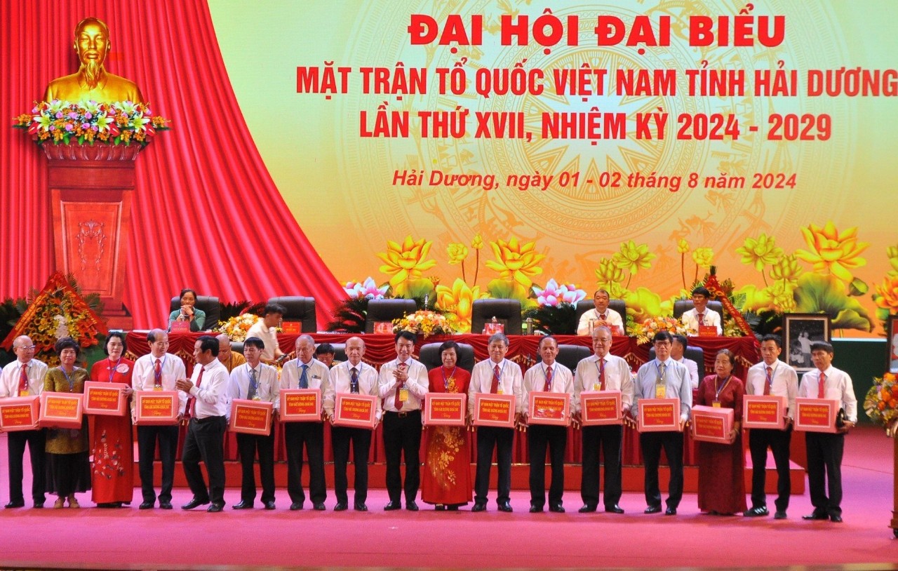 Đại hội MTTQ tỉnh Hải Dương lần thứ XVII nhiệm kỳ 2024-2029