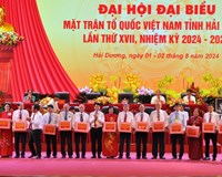Đại hội MTTQ tỉnh Hải Dương lần thứ XVII nhiệm kỳ 2024-2029 