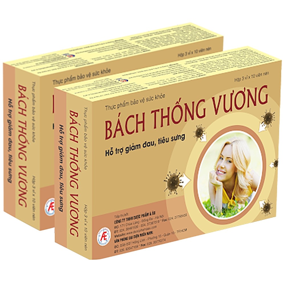 TPBVSK Bách Thống Vương - Giải pháp hỗ trợ giảm đau từ thảo dược hiệu quả, an toànv