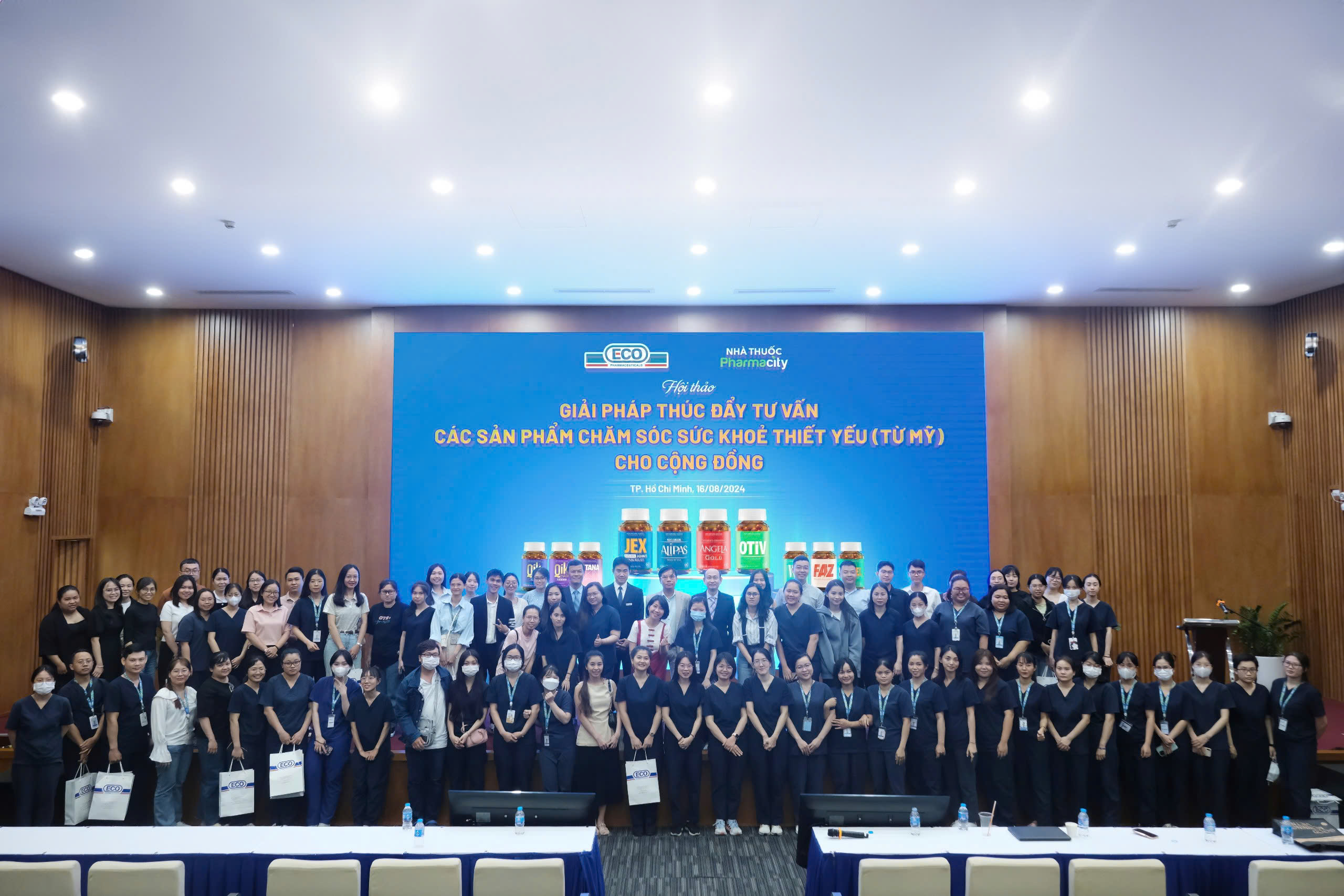 Ecogreen và Pharmacity hợp tác đào tạo thúc đẩy tư vấn các sản phẩm chăm sóc sức khỏe từ Mỹ