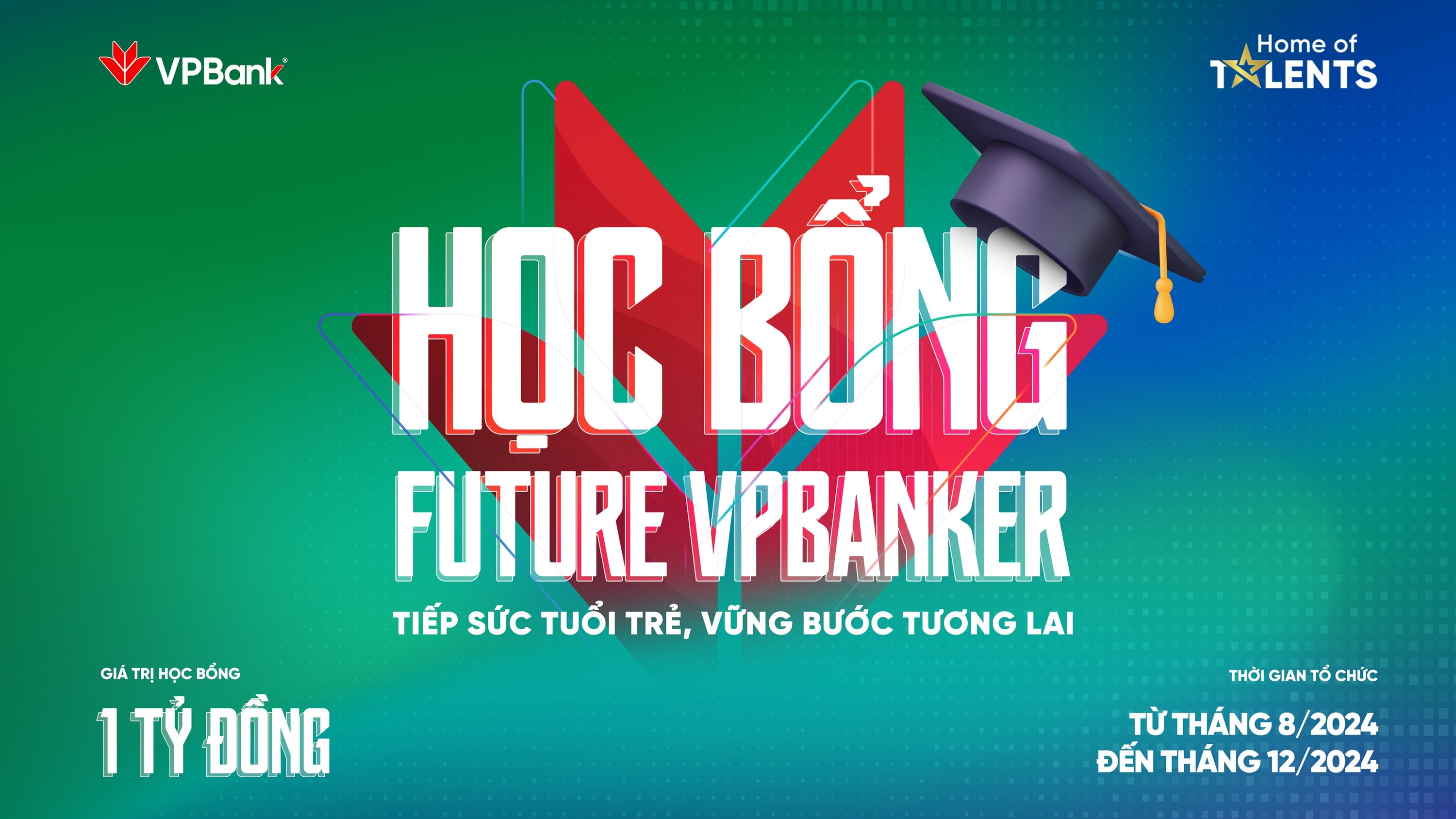 VPBank trao học bổng 1 tỷ đồng cho sinh viên tài năng