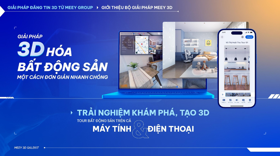 Meey 3D Công nghệ đột phá cho ngành bất động sản thời đại số