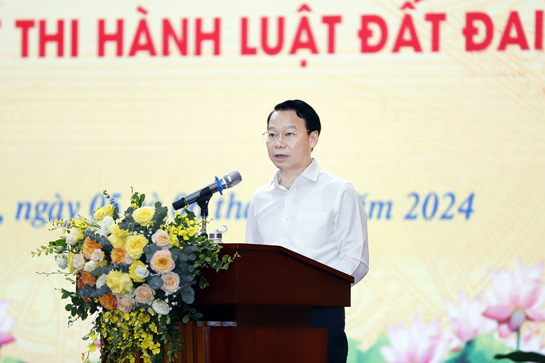 Bộ trưởng Đỗ Đức Duy Đưa những đột phá của Luật Đất đai 2024 vào cuộc sống