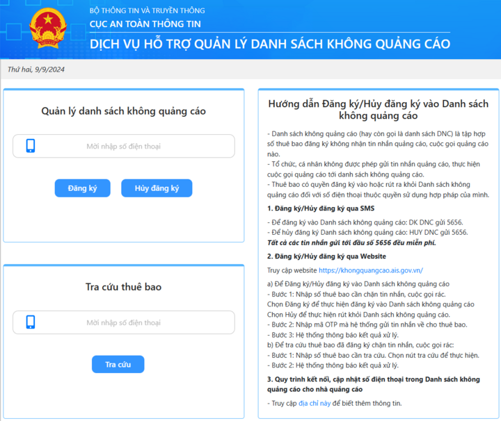 Suntech bị xử lý liên quan đến phát tán tin nhắn rác, cuộc gọi rác