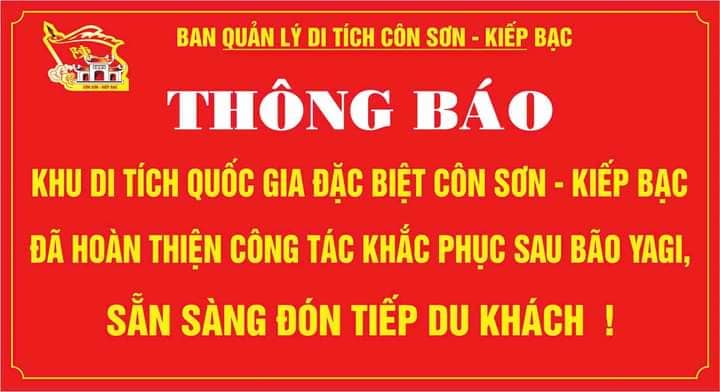 Chương trình Lễ hội Mùa thu Côn Sơn- Kiếp Bạc năm 2024