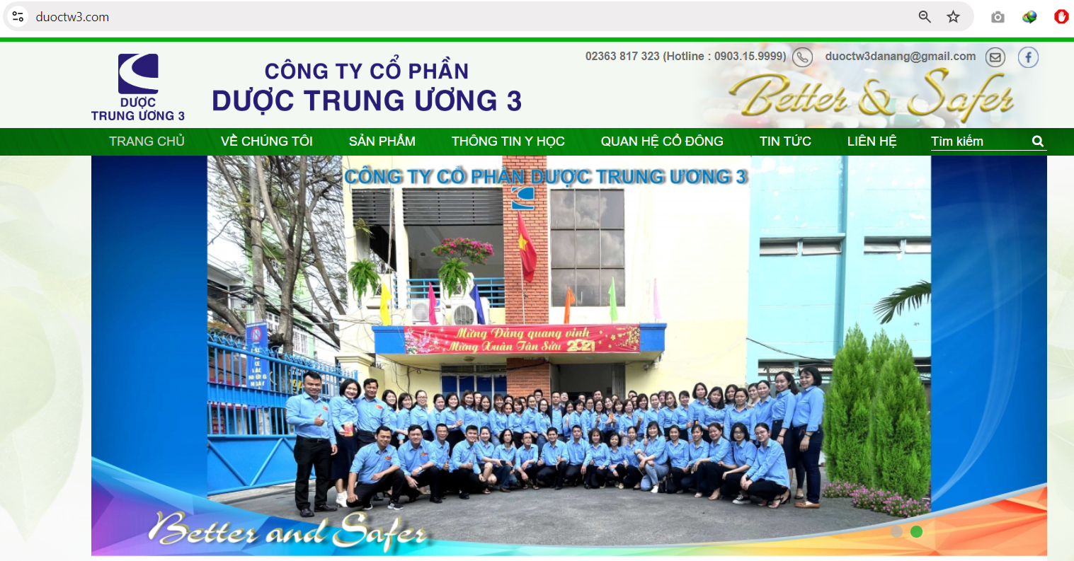 Dược Trung ương 3 (TW3) tiếp tục bị tuýt còi vì chất lượng thuốc