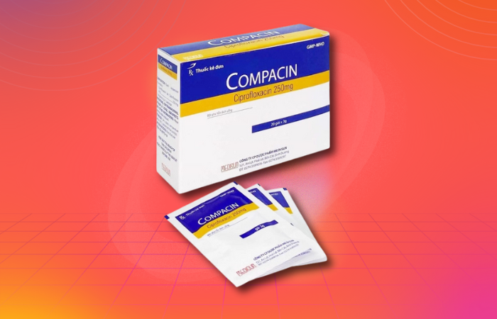Thu hồi toàn quốc lô thuốc bột pha hỗn dịch uống Compacin (Ciprofloxacin 250mg)