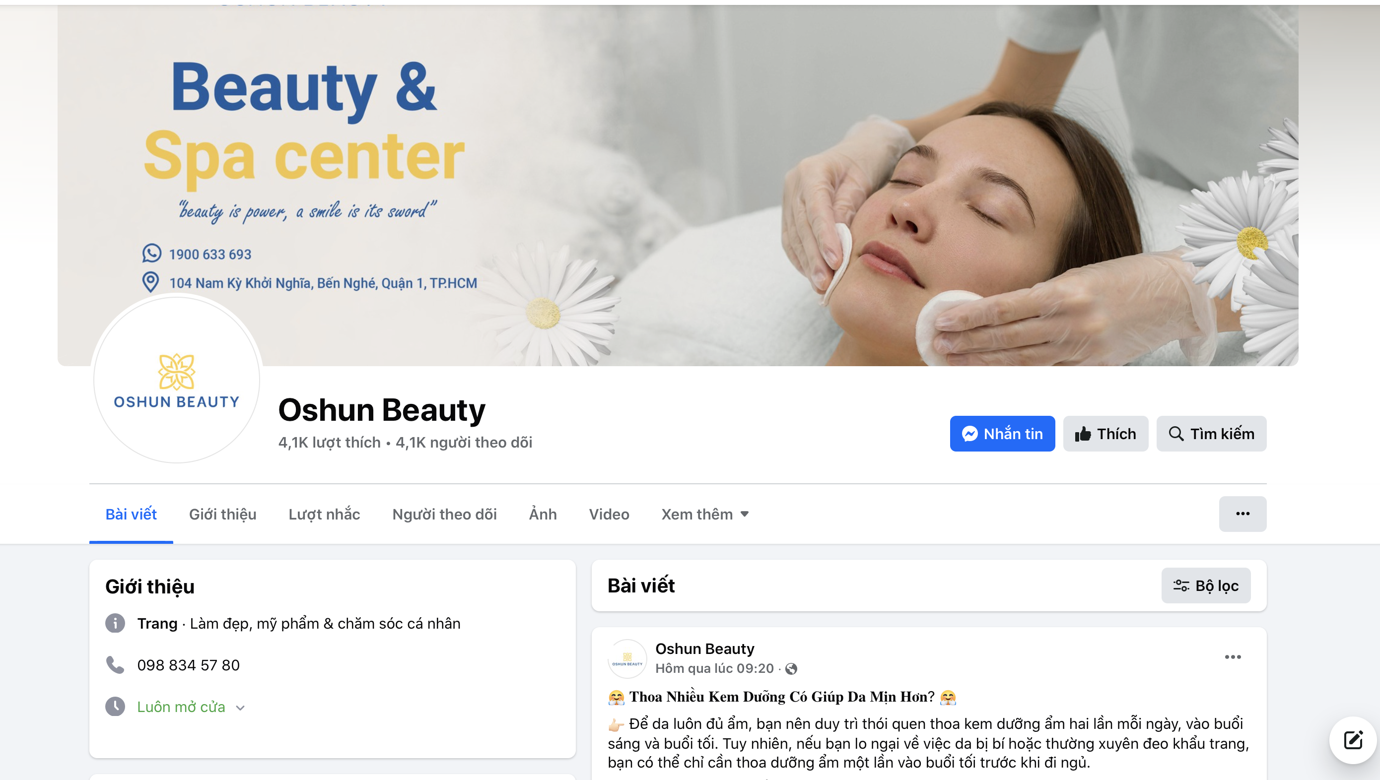 Cơ sở Oshun Beauty bị phạt và đình chỉ hoạt động vì cung cấp dịch vụ “chui 