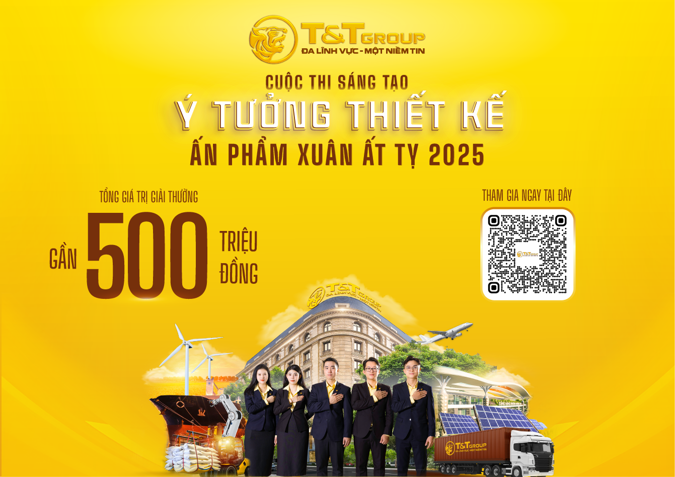 TT Group phát động cuộc thi “Sáng tạo Ý tưởng thiết kế Ấn phẩm Xuân Ất Tỵ 2025”