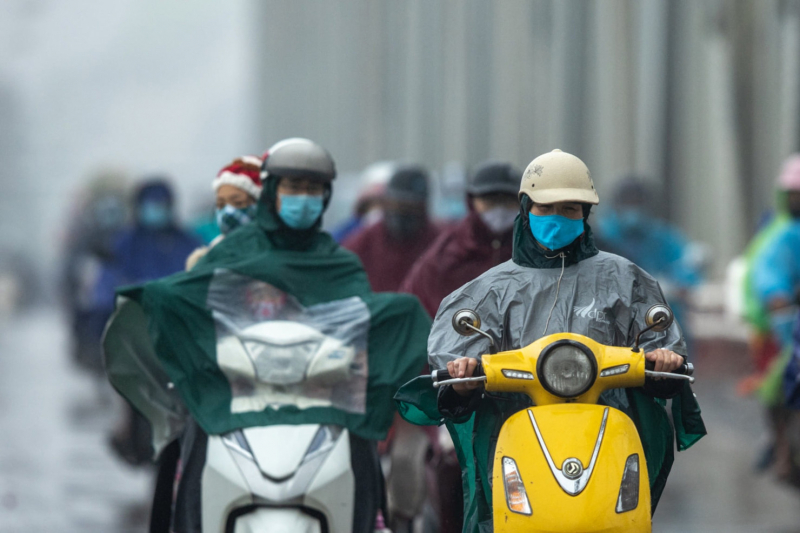 Cuối tuần, miền Bắc đón đợt không khí lạnh kèm mưa lớn cục bộ